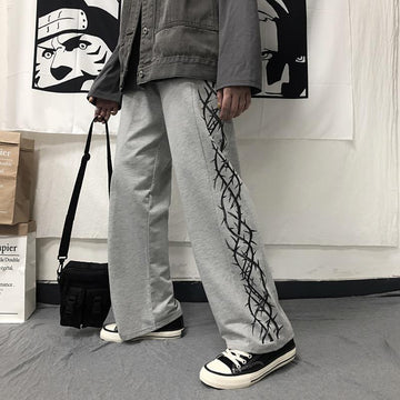 Harajuku Oversize Pants Wide Pants Japanese Men Streetwear Casual Trousers Hip Hop Korean Sport Sweatpants Skateboard Pants